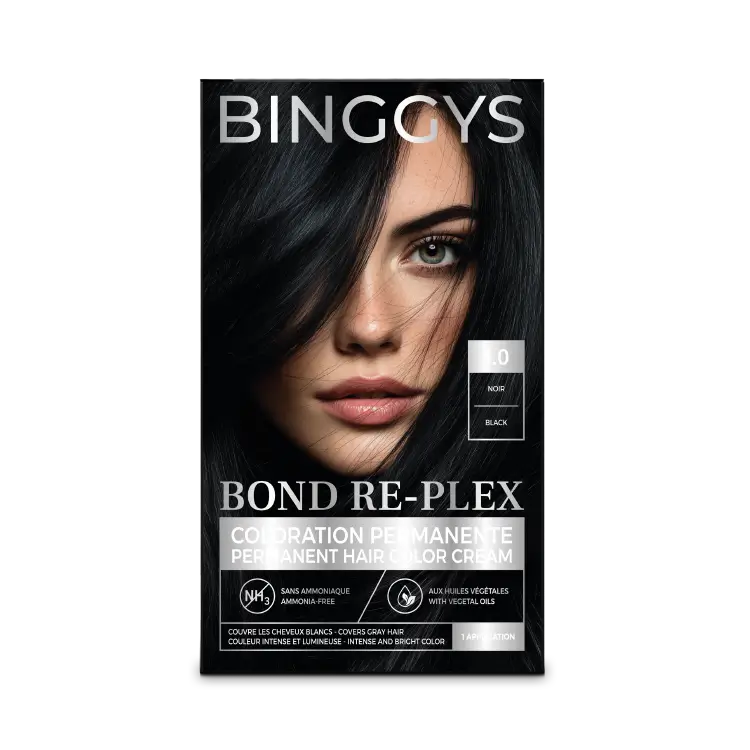 Black Permanent Hair Color Cream